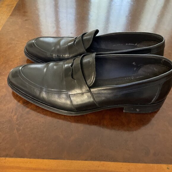 To Boot New York Desanto Shoes Mens Size 11 M Black Leather Slip Penny Loafers main image 5